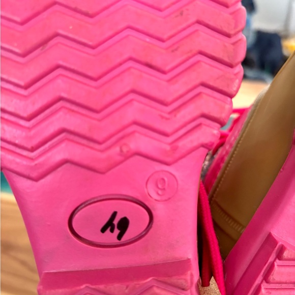 Fabkids Glittery Pink and Tan Boots - Picture 4 of 7